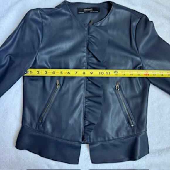 Zara Vegan leather jacket M - Picture 3 of 6